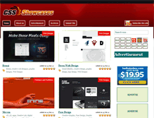 Tablet Screenshot of cssshowcases.com